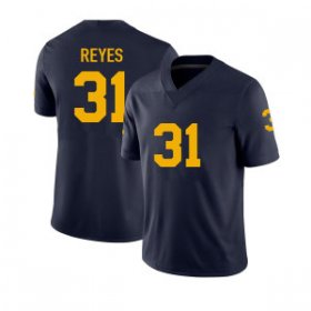 Sale - Max Reyes #31 Michigan Wolverines Men Navy Classical NCAA Football Jersey